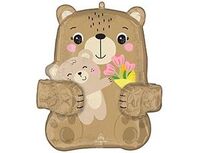 1207-6454 А ФИГУРА/Q05 Мишки Мама и малыш