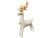 1208-0938 К ФИГУРА AIR 3D Олень крем золотые рога