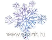 1207-0217 А ФИГУРА/P50 Снежинка блеск	