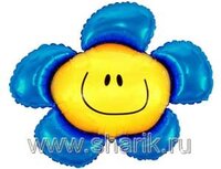 1207-1046 Ф ФИГУРА/11 Цветок синий/FM	