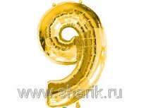 1207-1093 А ЦИФРА 9 Gold	