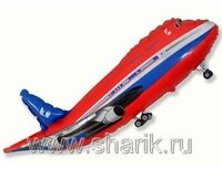 1207-1152 Ф ФИГУРА/11 Самолет красный/FM	