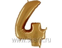 1207-1645 Г ЦИФРА 4 40" Gold	