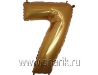 1207-1648 Г ЦИФРА 7 40" Gold	