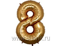 1207-1649 Г ЦИФРА 8 40" Gold	