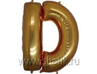1207-1654 Г БУКВА D 40" Gold	