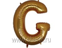 1207-1657 Г БУКВА G 40" Gold	