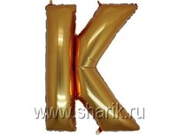 1207-1661 Г БУКВА К 40" Gold	