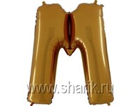 1207-1663 Г БУКВА М 40" Gold	