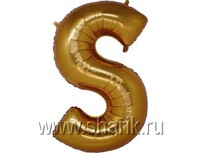 1207-1669 Г БУКВА S 40" Gold	