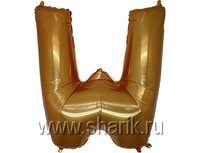 1207-1673 Г БУКВА W 40" Gold	
