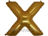 1207-1674 Г БУКВА Х 40" Gold	