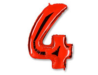 1207-2081 Г ЦИФРА 4 40" Red	