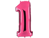 1207-2179 Г ЦИФРА 1 40" Pink	