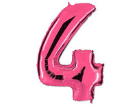 1207-2182 Г ЦИФРА 4 40" Pink	