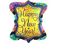 1207-2941 А ФИГУРА/P35 HNY Табличка праздничная