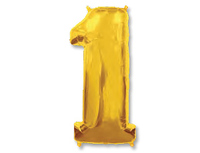 1207-2827 Ф ЦИФРА 1 40" Gold	