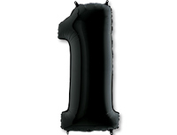 1207-2912 Г ЦИФРА 1 40" Black	