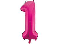 1207-2976 К ЦИФРА 1 40" Fuchsia	