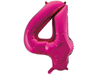 1207-2979 К ЦИФРА 4 40" Fuchsia	