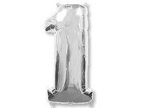 1207-3063 Ф ЦИФРА 1 40" Silver	