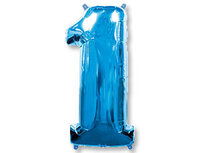 1207-3072 Ф ЦИФРА 1 40" Blue	