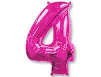1207-3084 Ф ЦИФРА 4 40" Fuchsia	