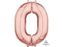 1207-3092 А ЦИФРА 0 26" Rose Gold	