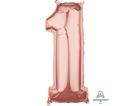 1207-3093 А ЦИФРА 1 26" Rose Gold	