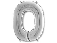 1207-3198 Г ЦИФРА 0 26" Silver	
