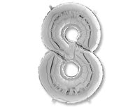 1207-3206 Г ЦИФРА 8 26" Silver	