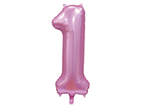 1207-3272 К ЦИФРА 1 40" Сатин Pink	