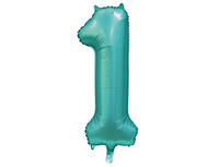 1207-3302 К ЦИФРА 1 40" Сатин Teal	