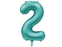 1207-3303 К ЦИФРА 2 40" Сатин Teal	