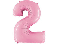 1207-3329 Г ЦИФРА 2 40" Пастель Pink	