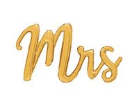 1207-3467 Б ФИГУРА MRS золотая	