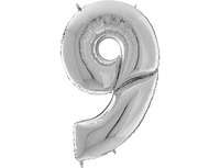 1207-3485 Г ЦИФРА 9 64" Silver	