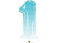 1207-3760 П ЦИФРА 1 Омбре Blue	