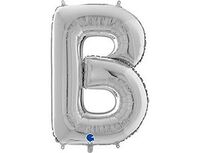 1207-3767 Г БУКВА В 26" Silver	