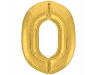 1207-3811 Р ЦИФРА 0 40" Металлик Gold	