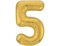 1207-3816 Р ЦИФРА 5 40" Металлик Gold