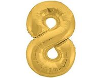 1207-3819 Р ЦИФРА 8 40" Металлик Gold