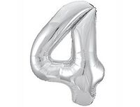 1207-3825 Р ЦИФРА 4 40" Металлик Silver