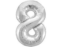 1207-3829 Р ЦИФРА 8 40" Металлик Silver