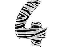 1207-3907 Г ЦИФРА 4 40" Zebra	