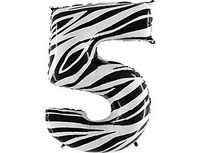 1207-3908 Г ЦИФРА 5 40" Zebra	