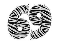 1207-3909 Г ЦИФРА 6/9 40" Zebra	