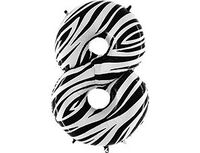 1207-3911 Г ЦИФРА 8 40" Zebra	