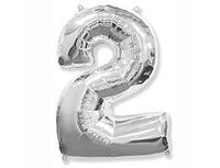 1207-4249 Ф ЦИФРА 2 32" Silver