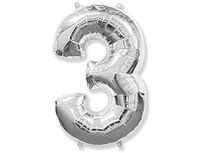 1207-4250 Ф ЦИФРА 3 32" Silver
